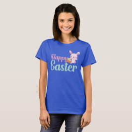 GLAD PÅSK rolig påskharen äggjakt T Shirt