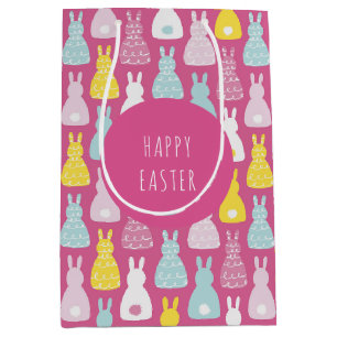 Glad påsk Rosa Bunny Rabbit