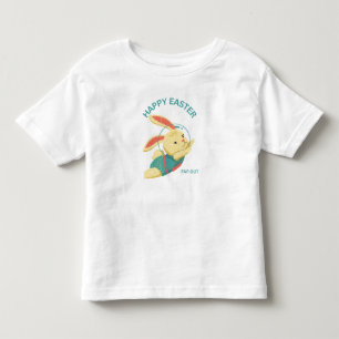 Glad påsk rymdbunny - långt ut t shirt