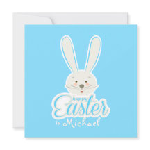 Glad Påsk Söt Kanin Påskägg Jakt Fest