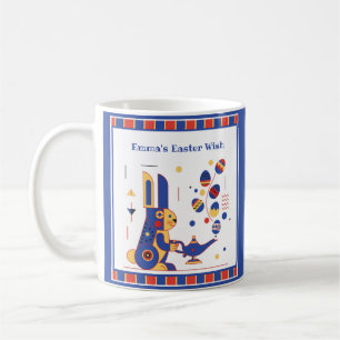 Glad påsk Söt Personlig tillägg din text Kaffemugg