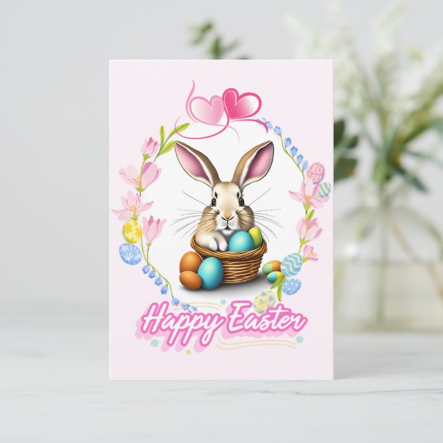 Glad påsk spara datumet (Stående Fram)