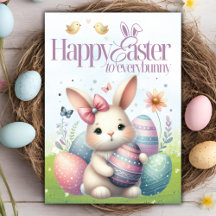 Glad påsk till All bunny Sweet Påsk