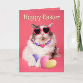 Glad påsk till alla som glamorerar ägg med ägg helgkort