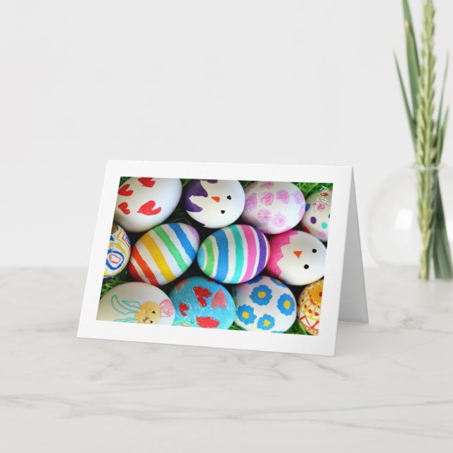 **GLAD PÅSK** TILL ETT SPECIELLT BARN KORT (Framsida)