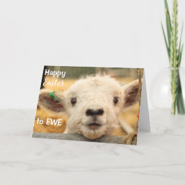 Glad påsk till EWE. Helgkort