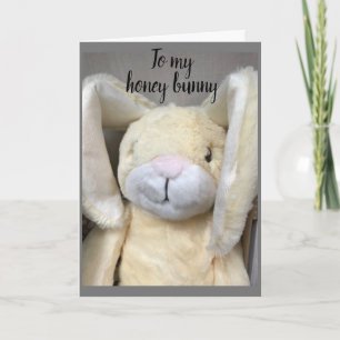 **GLAD PÅSK** TILL MIN **HONEY BUNNY** KORT