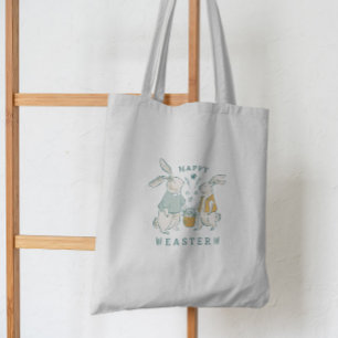 Glad påsk Tote Bag Tygkasse