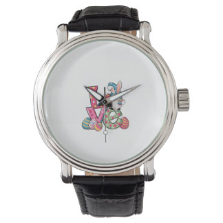 Glad Påsk Tröja Gnome Påskdag Kärlek Män Kvinnor Armbandsur