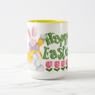 Glad påsk Två-Tonad mugg