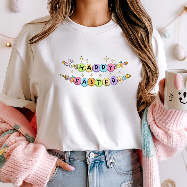 Glad påsk Vänskap Tee; Cute Påsk Bracelet T Shirt (Skapare uppladdad)