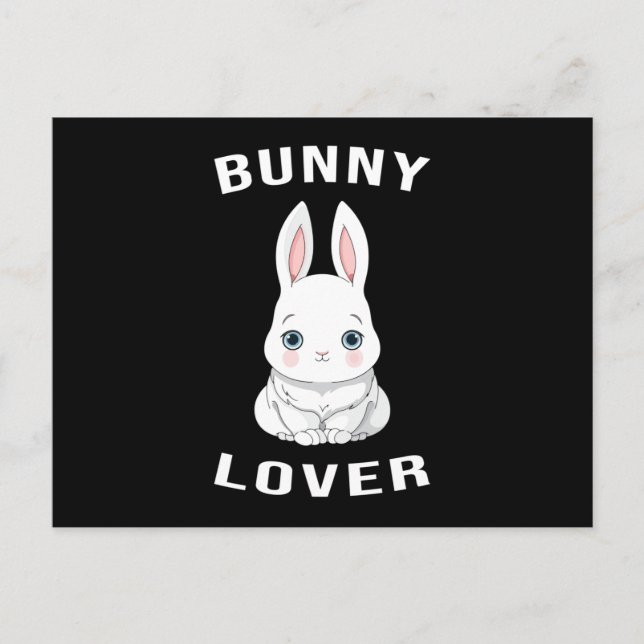 Glad påsk Vår Egg Bunny Älskare Funny Gift Vykort (Framsida)