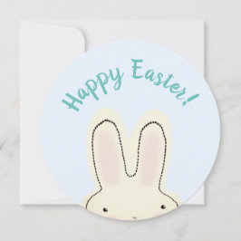 Glad påsk Vår, två sidokort med lustigt kort