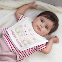 Glad påsk Vårdesign - Söta påskharen