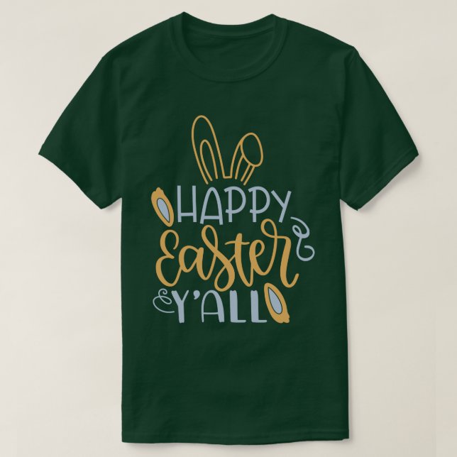 Glad påsk Y alla T Shirt (Design framsida)
