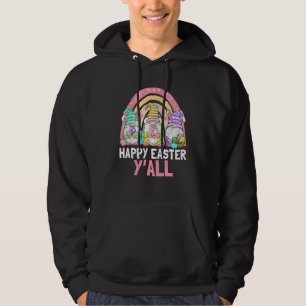 Glad påsk Yu2019all Cute Rainbow Gnome Påsk B Hoodie