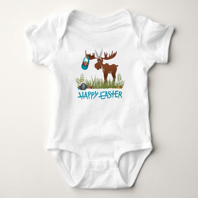 Glad påskälg tee (Framsida)
