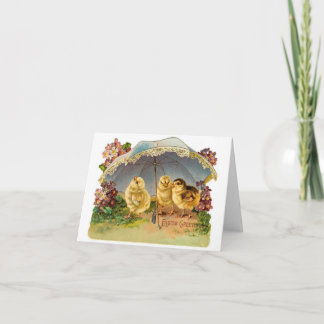 Glad påskchickvintage helgkort