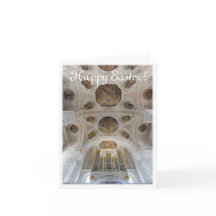 Glad påskhälsningkort