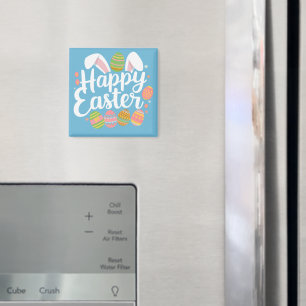 Glad Påskharen Kanin Ägg Högtid  Magnet