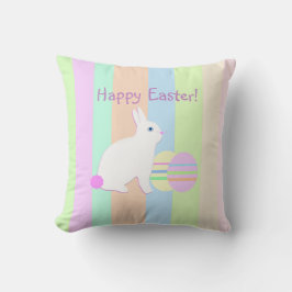 Glad Påskharen och Ägg Kudde