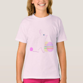 Glad Påskharen och Ägg  T Shirt