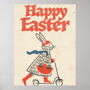 Glad Påskharen Poster