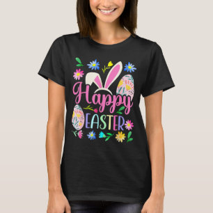 Glad påskharen vår påskägg påsk skjortor t shirt