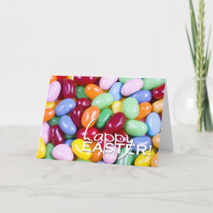 Glad påskJellybeans Helgkort
