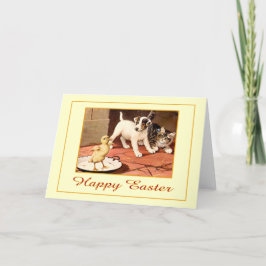 Glad påskkort helgkort