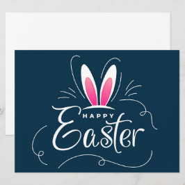 Glad påskkort julkort