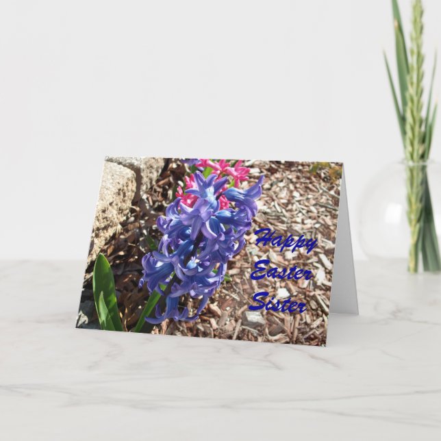 Glad påsksyster helgkort (Framsida)