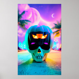Glad påskween poster
