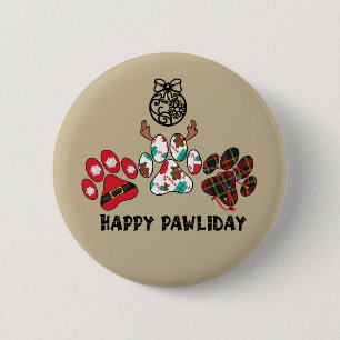 Glad Pawliday - Julfirande Knapp