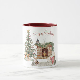 Glad Pawlidays Hund Design- Chihuahua Mugg