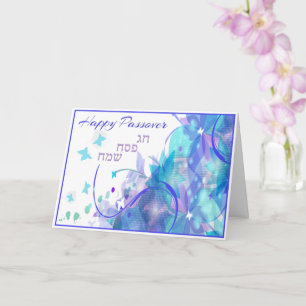 Glad Pesach - Chag Pesach Sameach-kort Kort