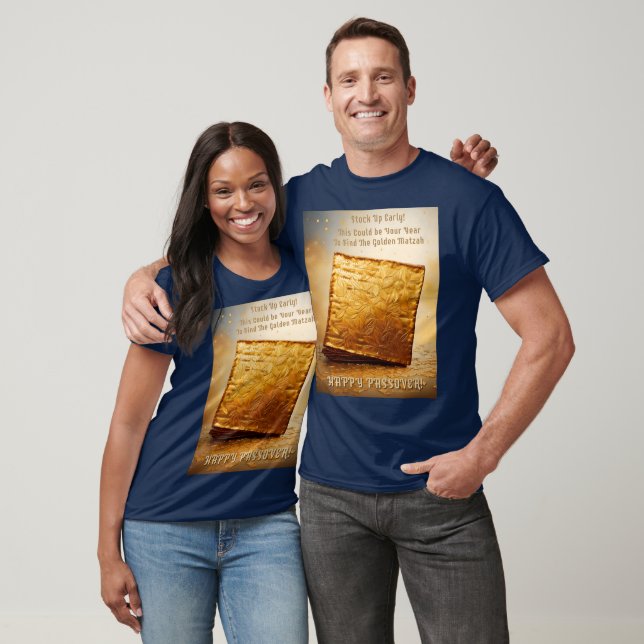Glad Pesach! Guldmatza T Shirt (Unisex)