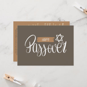 Glad Pesach Seder Pesach solid inbjudan