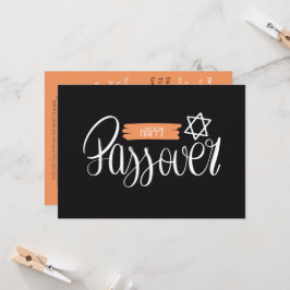 Glad Pesach | Seder Pesach Solid Klassisk Svart Inbjudningar