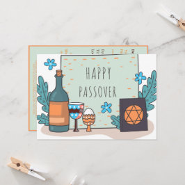 Glad Pesach| Vacker Seder Pesach-inbjudan Inbjudningar