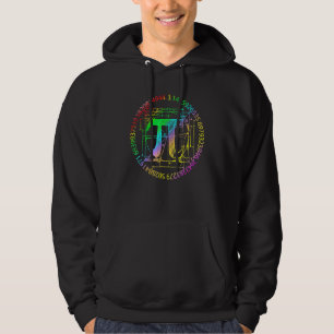 Glad Pi-dagen 3 14 Pi Matematik Math Lärare 1 Hoodie