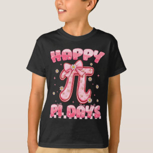 Glad Pi-dagen 3.14 Var Irrationell Kokett Bow Mate T Shirt