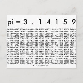 Glad Pi-dagen Matematik Siffror 3.14 Matematik Kär Vykort