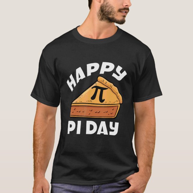 Glad Pi-dagen Matematiker Matematik Algebra Pajer  T Shirt (Framsida)