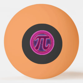 Glad Pi-dagen Matematiklärarpresent lysande färger Pingisboll