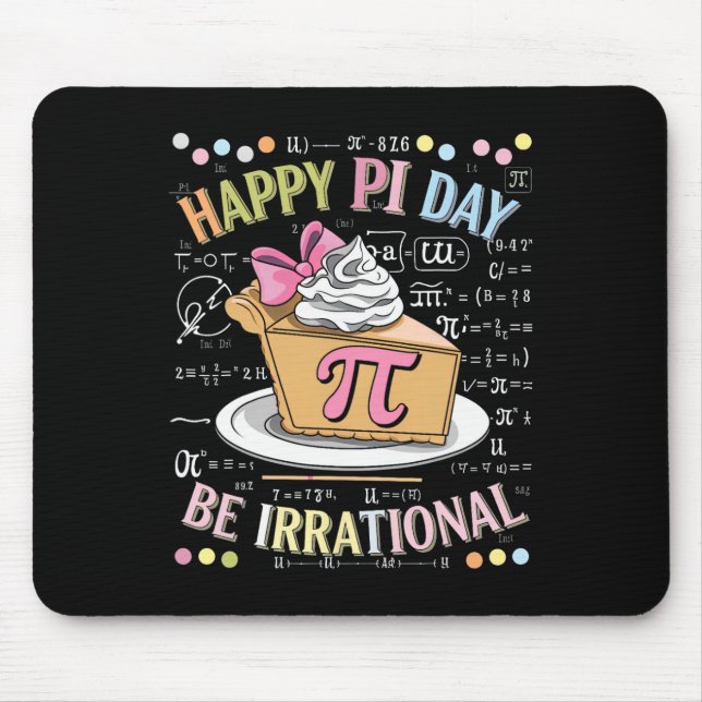 Glad Pi-dagen Rolig Math Coach Lärare Pi Day Coque Musmatta (Framsidan)