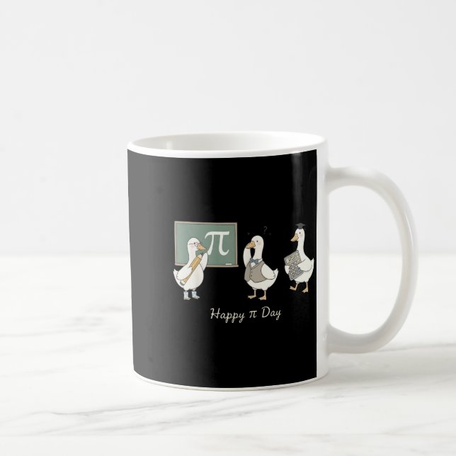 Glad Pi-dagen Rolig Pi-dagen Matematiklärare Inter Kaffemugg (Höger)