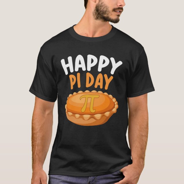 Glad Pi-dagens paj Matematik Matematik Regnbåge T Shirt (Framsida)