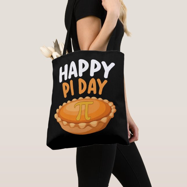 Glad Pi-dagens paj Matematik Matematik Regnbåge Tygkasse (Närbild)