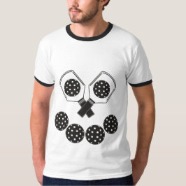 Glad Pickleball Jackolantern T Shirt